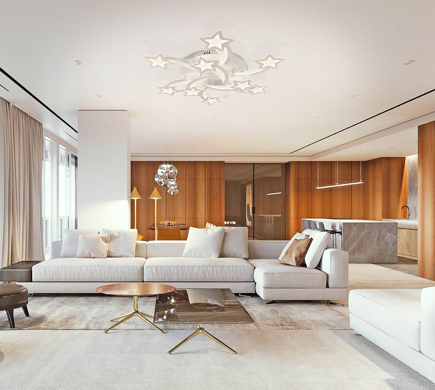 Потолочная люстра Natali Kovaltseva Led Lamps LED LAMPS 81225