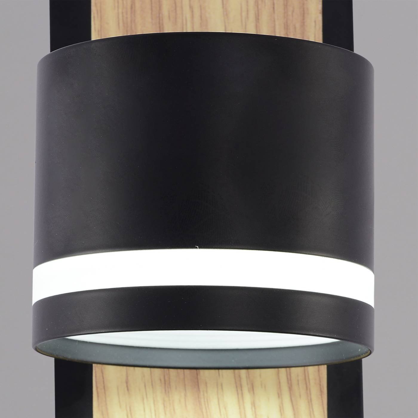 Настенный светильник Reluce 22540-0.2-01 BK+WOOD