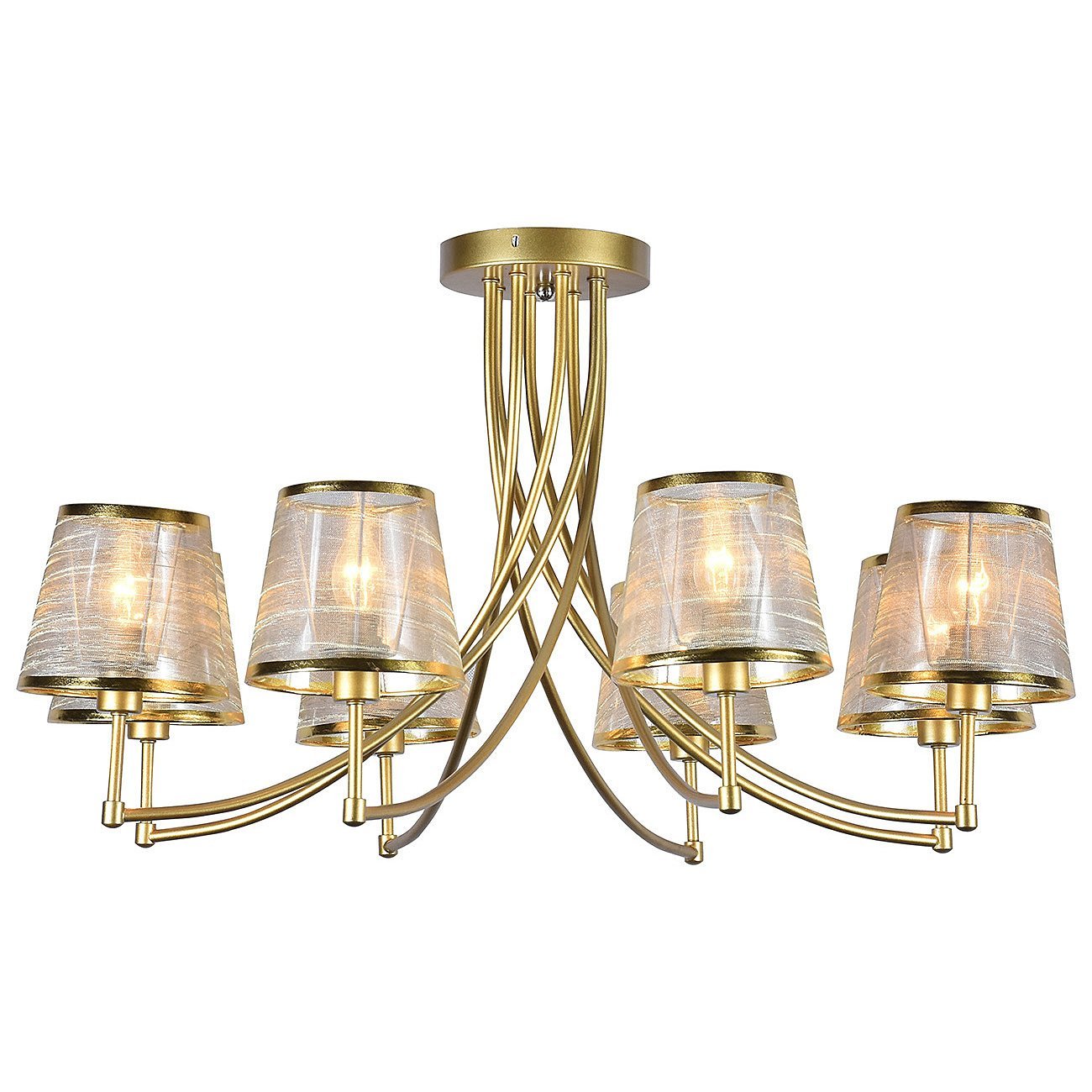 1126/8PL Gold Потолочная люстра Escada Oriole 1126/8PL Gold