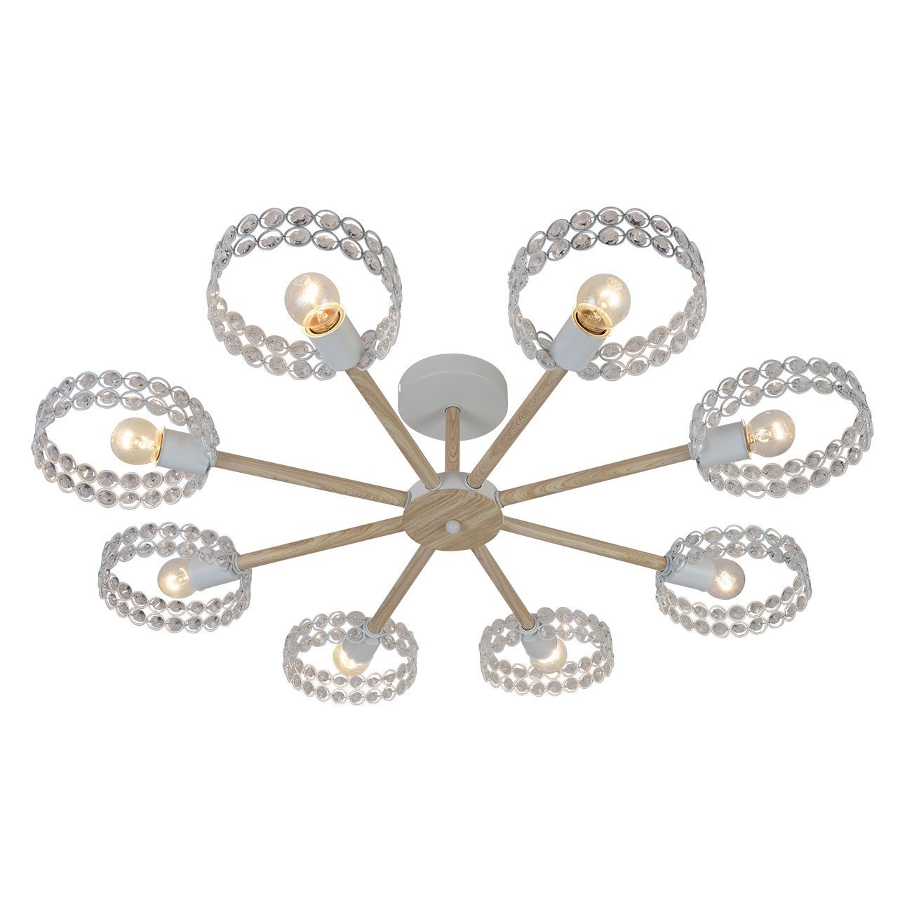 679/8P White Потолочная люстра Escada 679/8P White
