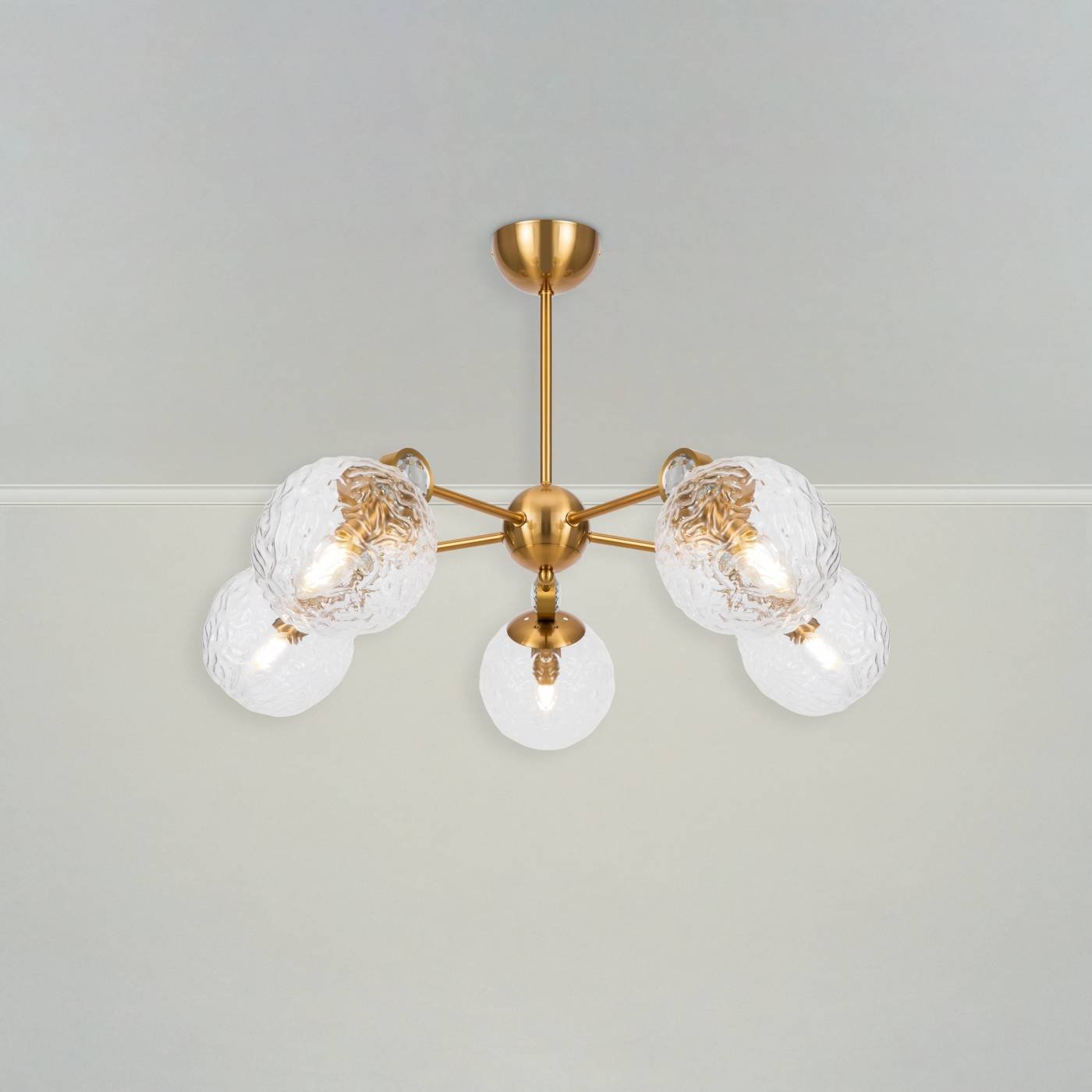 FR5264PL-05BS Люстра на штанге Мягкий / Mellow Freya FR5264PL-05BS