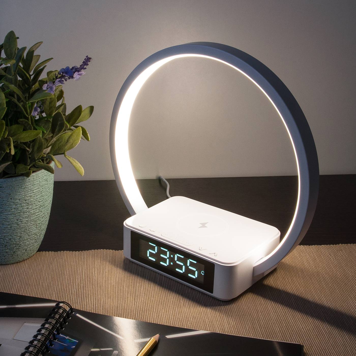 80505/1 белый Настольная лампа Eurosvet Timelight 80505/1 белый