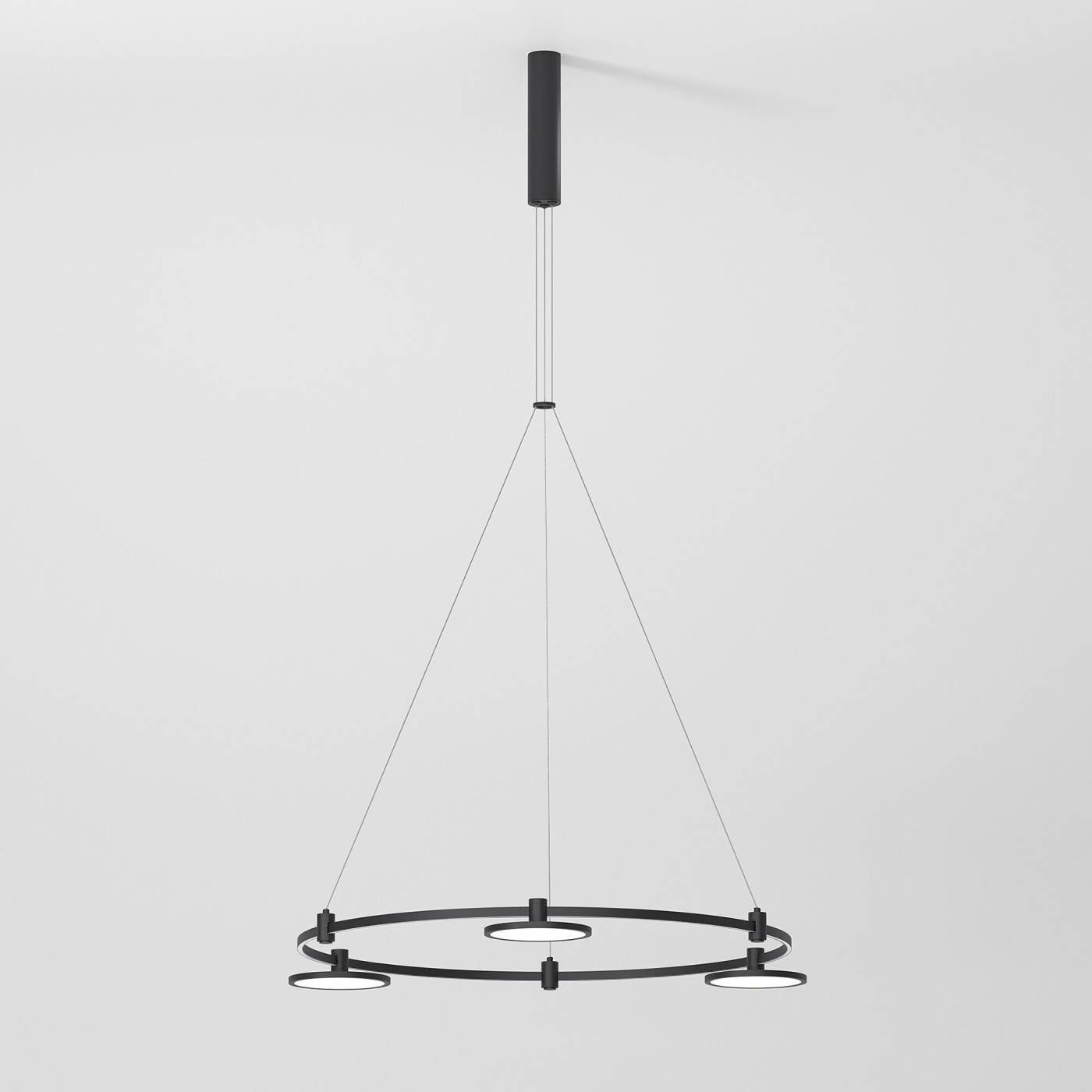 Шинопровод с тросовыми креплениями Elektrostandard Esthetic Magnetic Esthetic Magnetic Шинопровод с тросовыми креплениями Round (черный) (800?) 85138/00