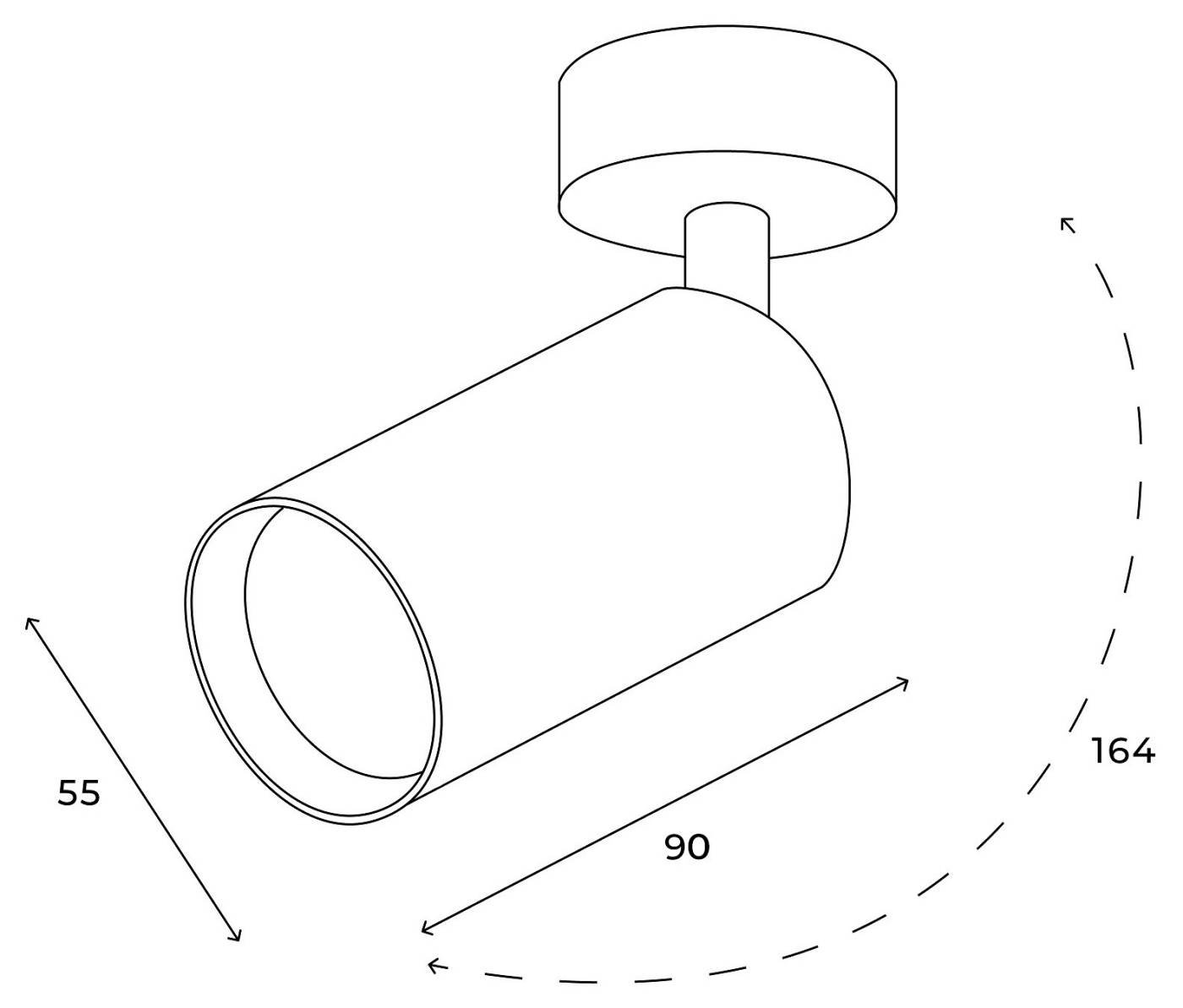 Светильник спот Hesby Lighting Focus HSBL_0090