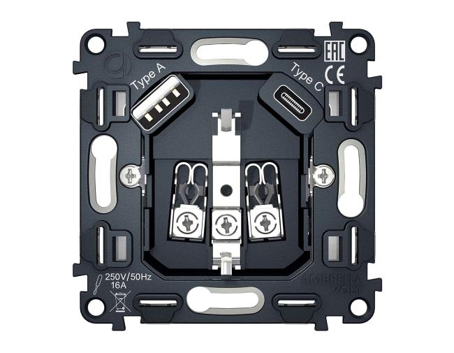Розетка Ambrella Volt QUANT VM160