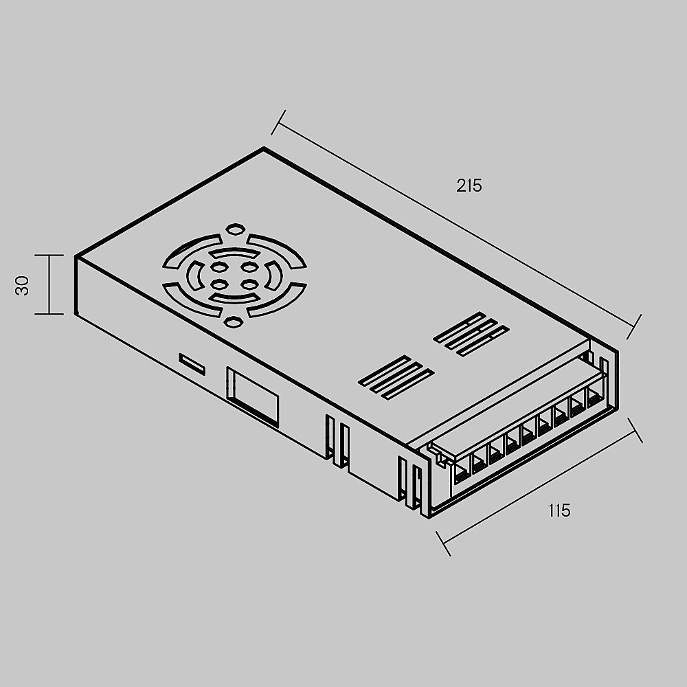 Источник напряжения Maytoni Блоки питания 24В 821020
