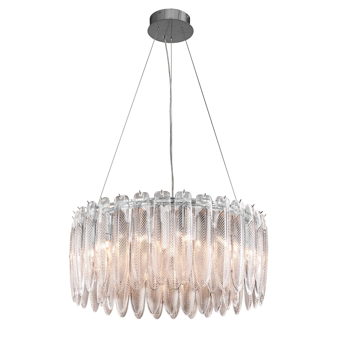 MD22027002-D65 chrome Подвесная люстра Delight Collection Piuma MD22027002-D65 chrome