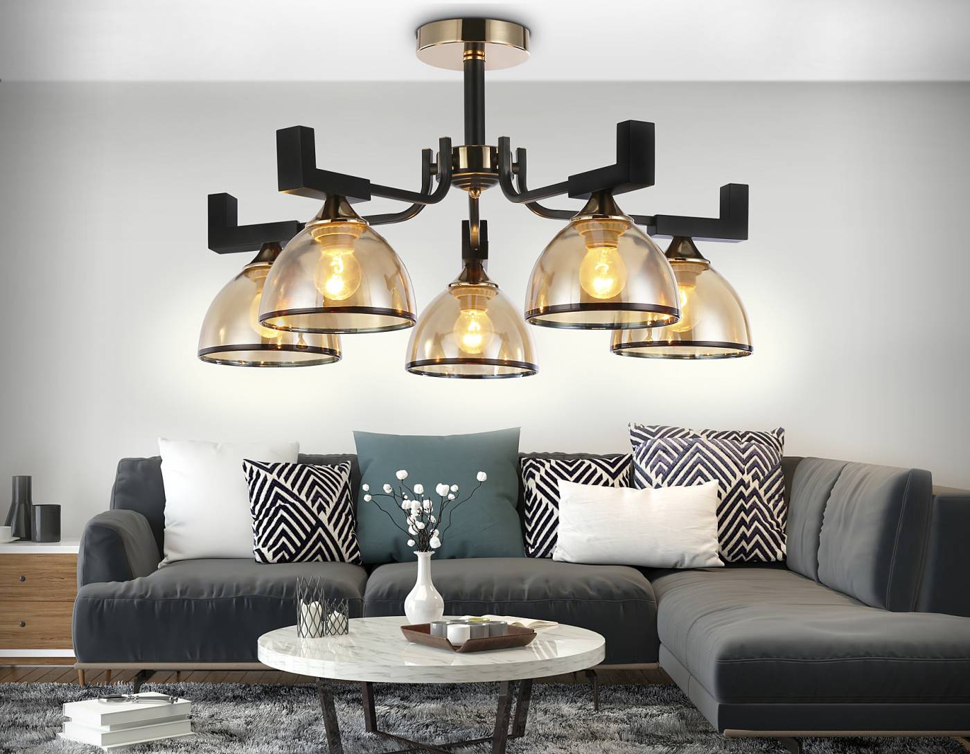 Потолочная люстра Ambrella Traditional TR9099