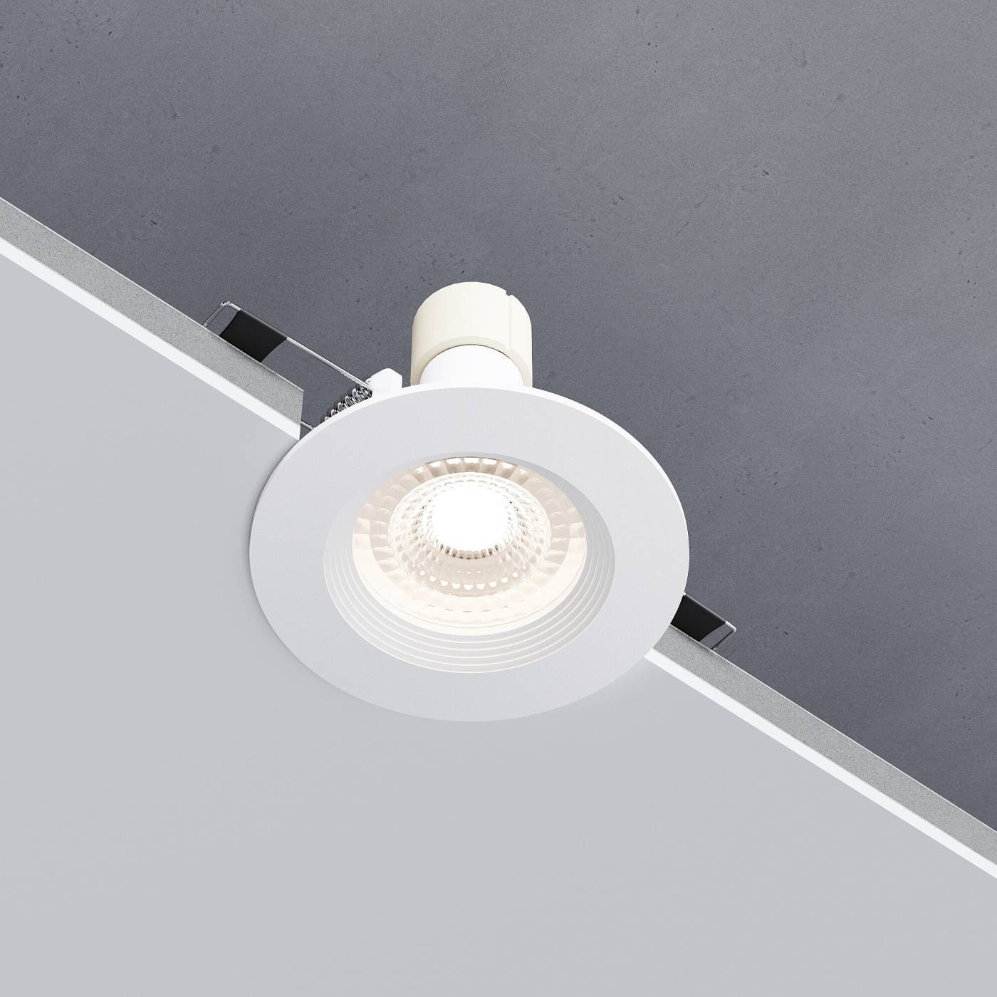 Встраиваемый светильник Elektrostandard City 25054/01 GU10 белый