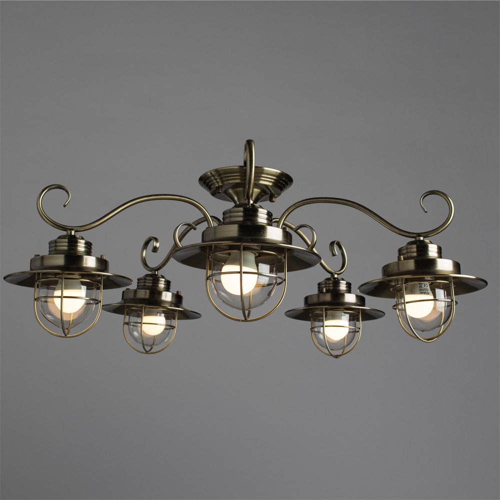 A4579PL-5AB Потолочная люстра Arte Lamp Lanterna A4579PL-5AB