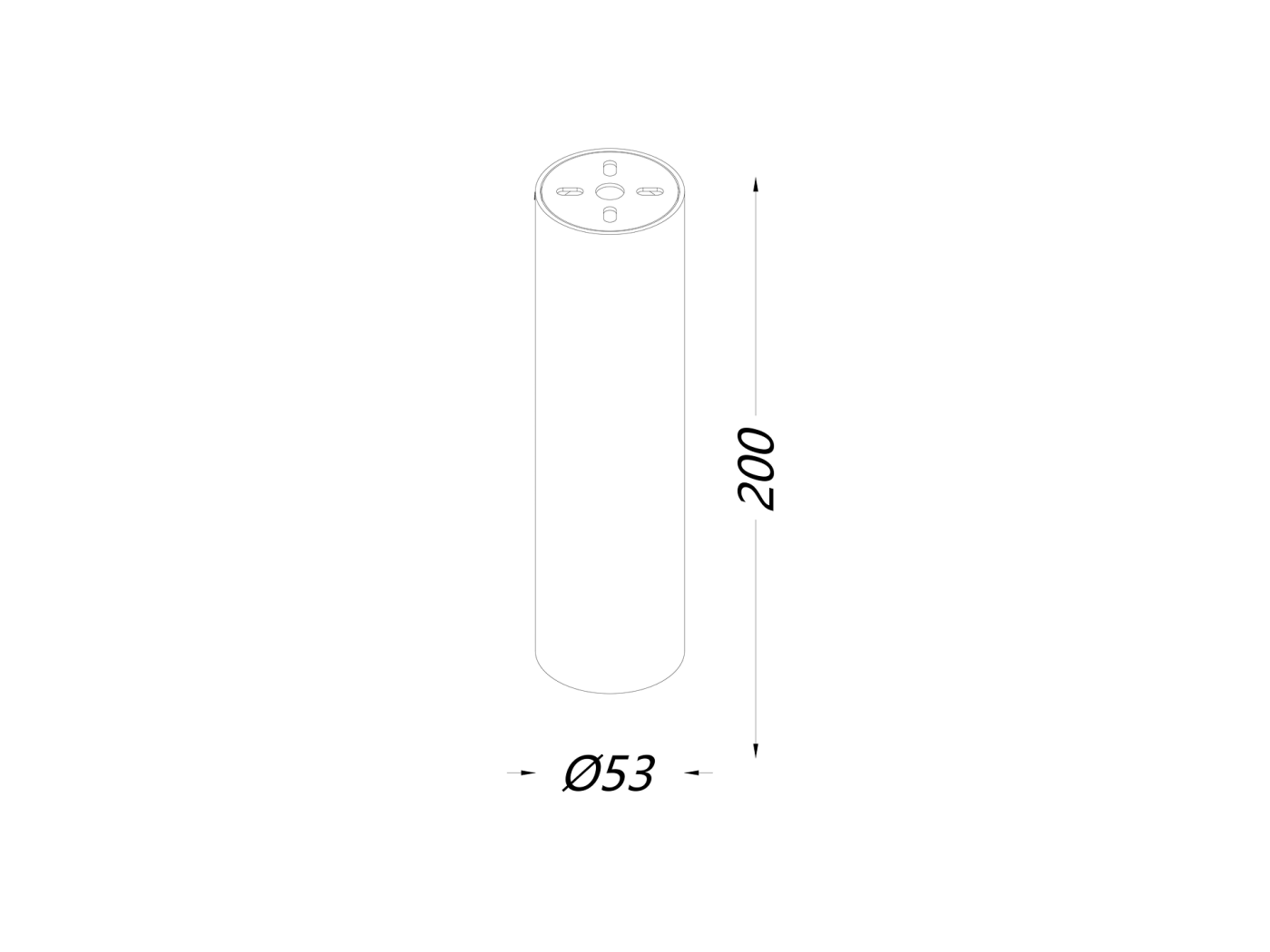 00-00004851 База светильника MINI-VILLY, накладной 4000К, SWG PRO 00-00004851