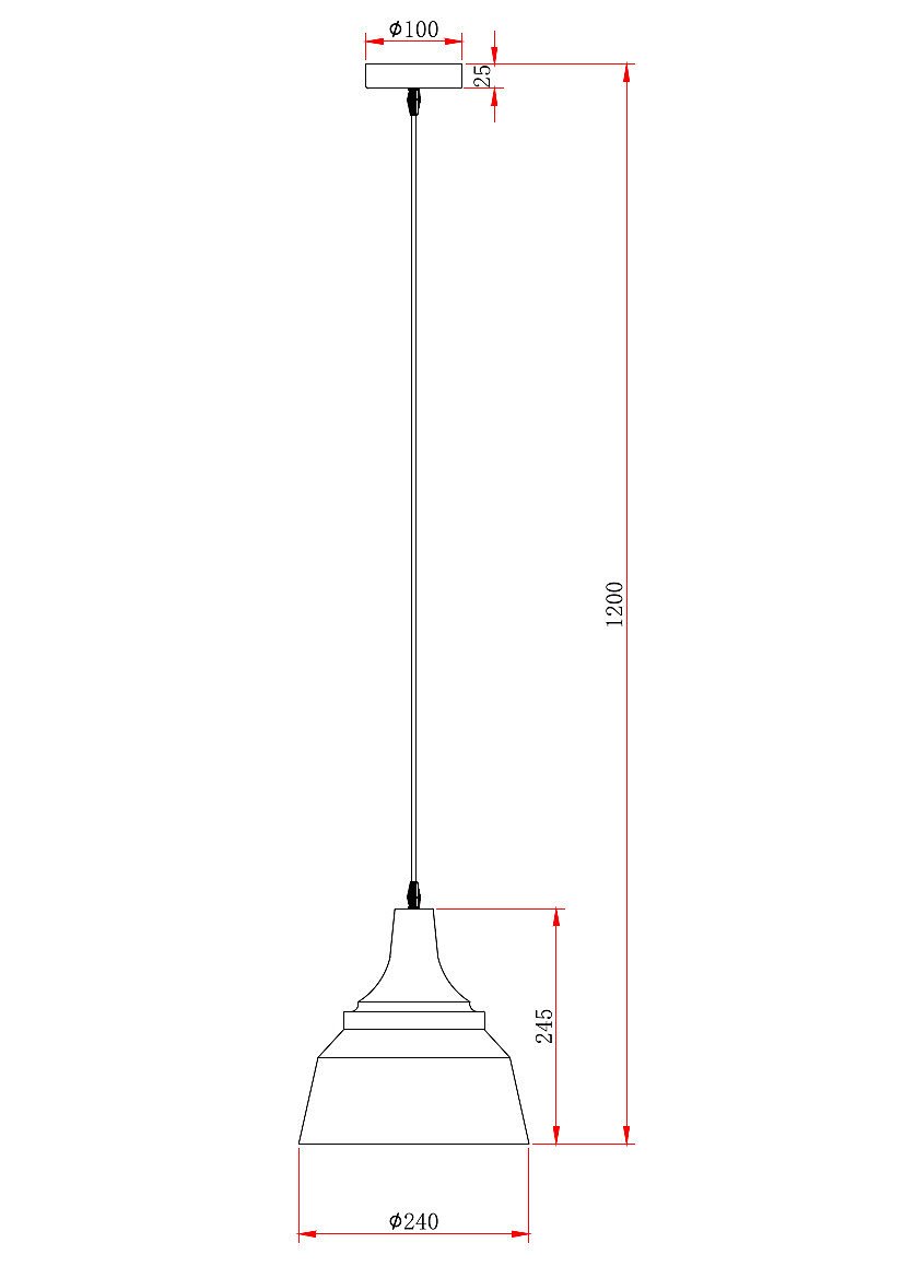 Светильник подвесной Escada Aries 1102/1S