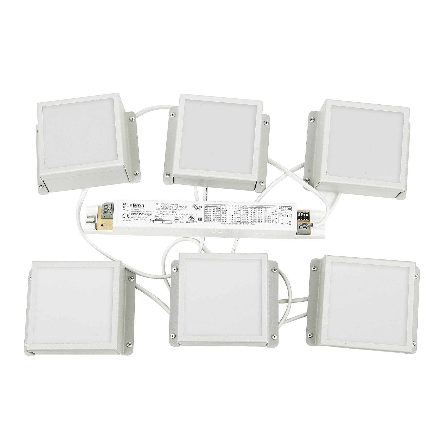 ULP-0808 42W/4000К IP40 GRILYATO WHITE KIT06 Встраиваемый светильник Uniel Grilyato mini ULP-0808 42W/4000К IP40 GRILYATO WHITE KIT06