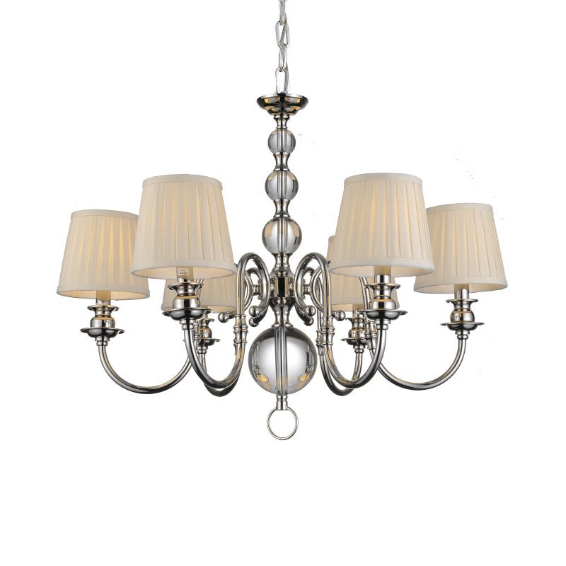 KM0837P-6 chrome Подвесная люстра Delight Collection KM0837 KM0837P-6 chrome