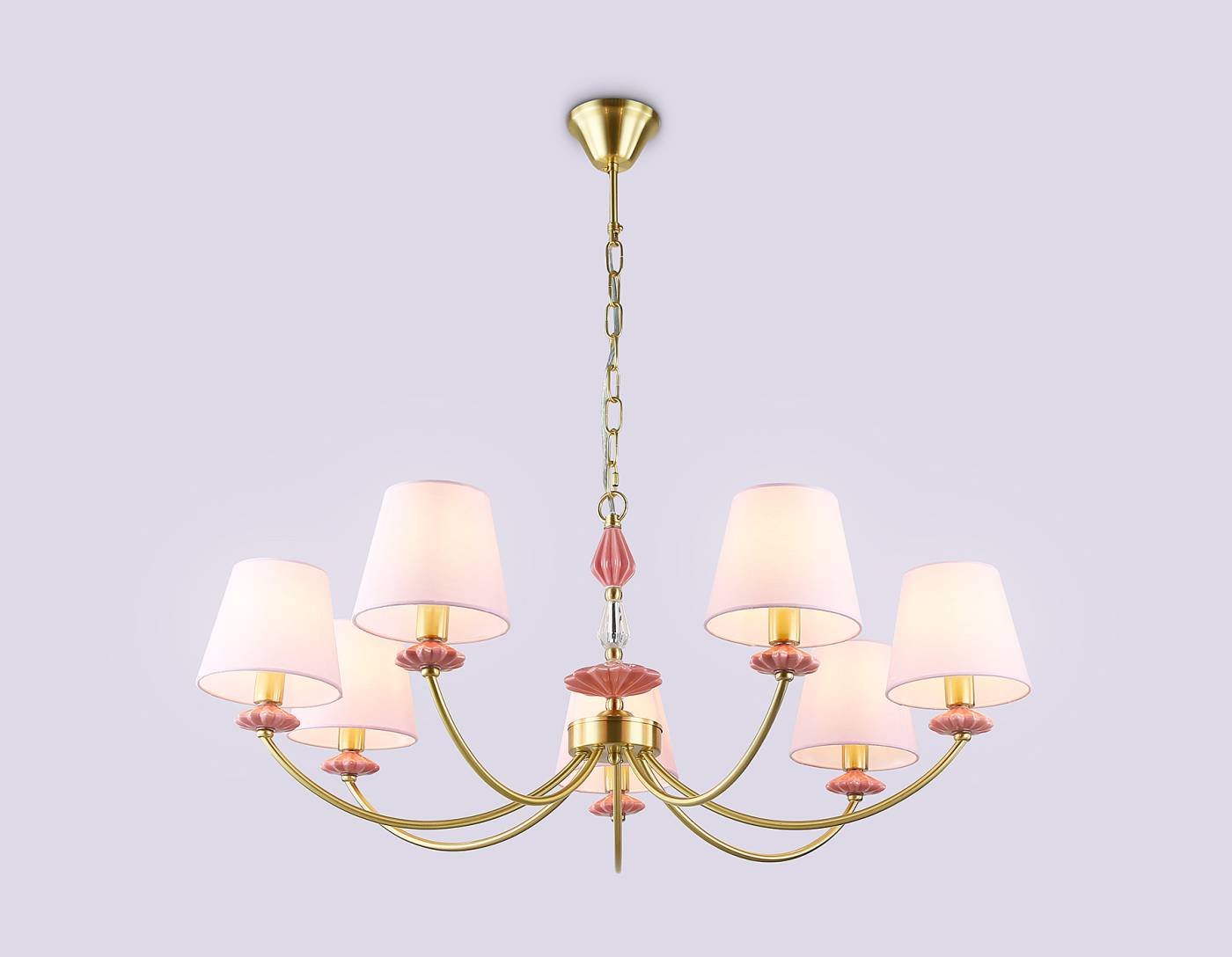 LH75025 Подвесная люстра Ambrella Ceramo Classic LH75025