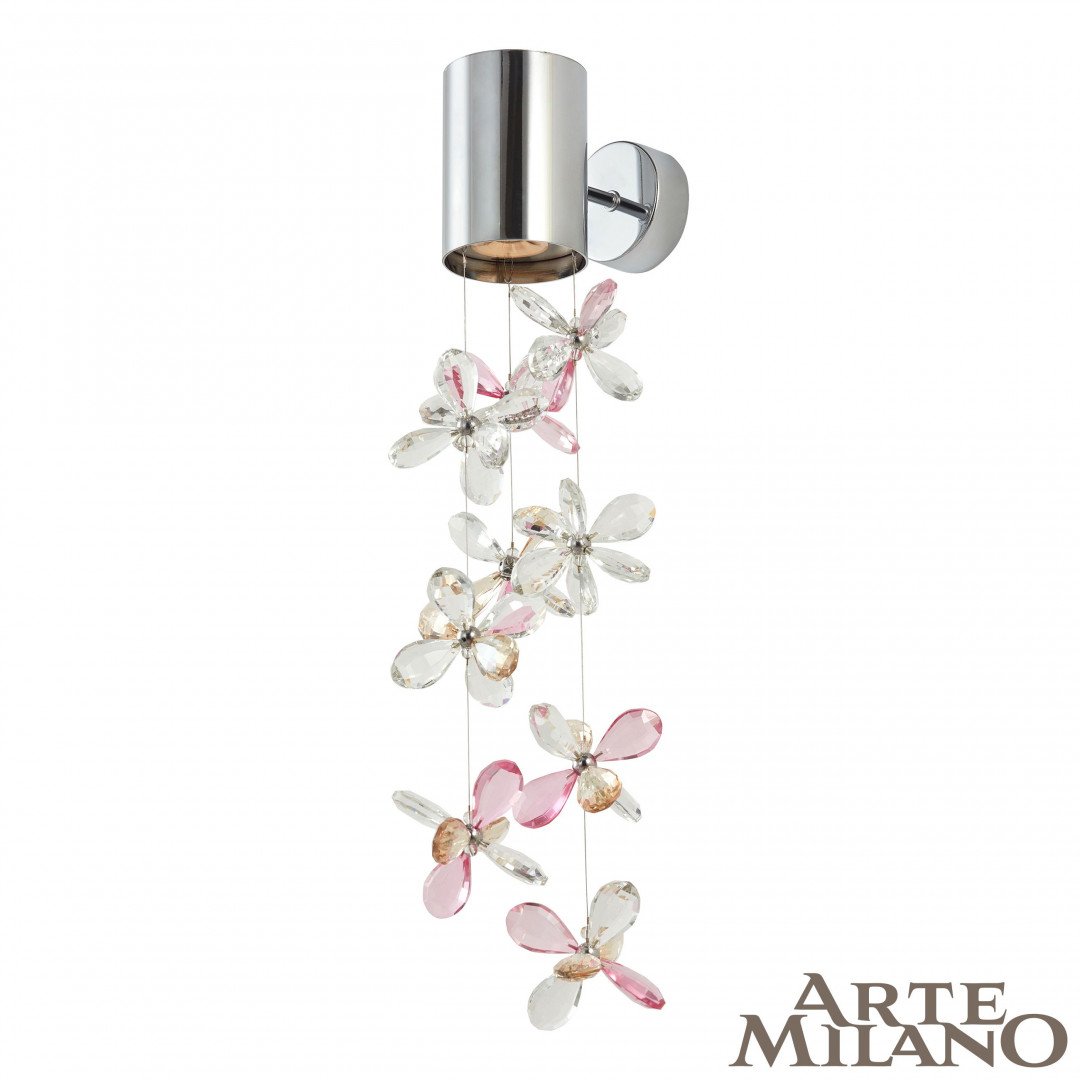 Настенное бра Arte Milano 11952B.D90.H600.LED Ni