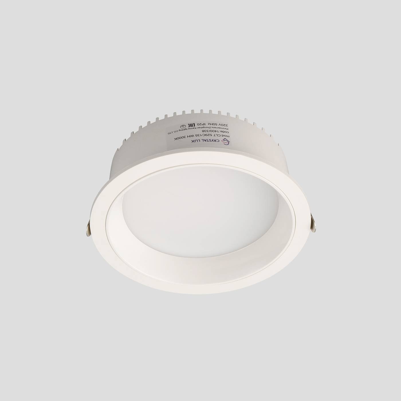 CLT 529C135 WH 3000K Встраиваемый светильник Crystal Lux Clt 529 CLT 529C135 WH 3000K