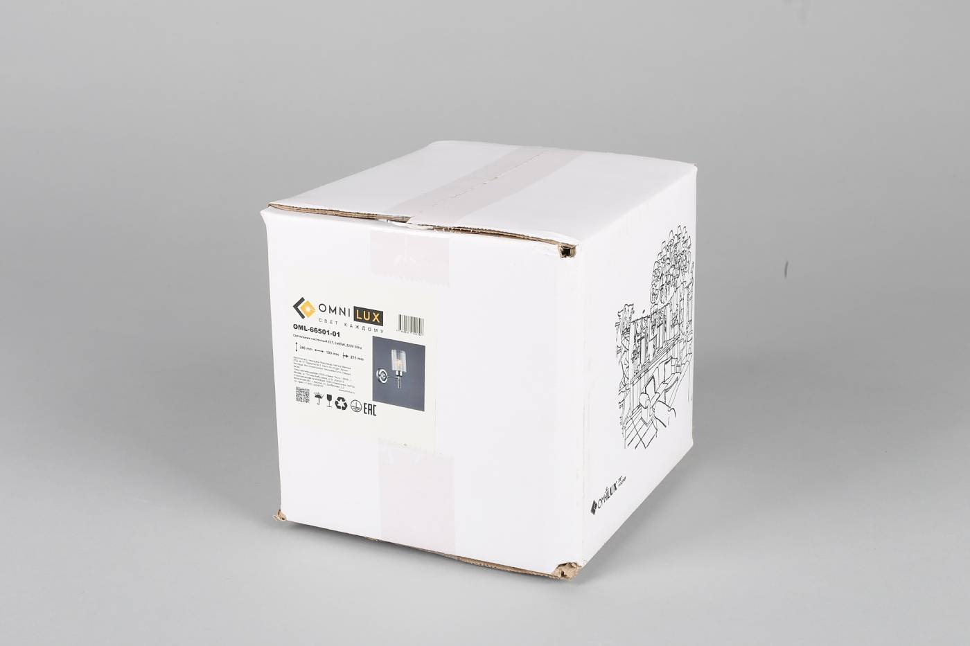 Настенное бра Omnilux Dronero OML-66501-01