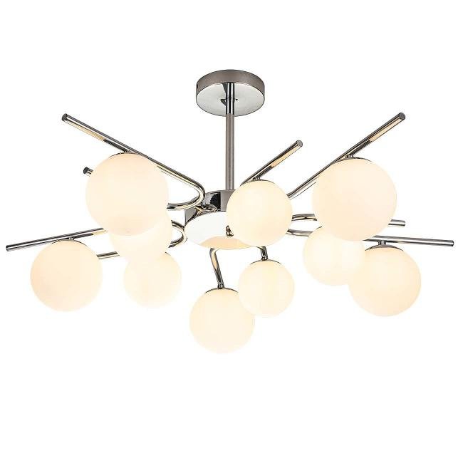 642/10P Silver Потолочная люстра Escada Sphere 642/10P Silver