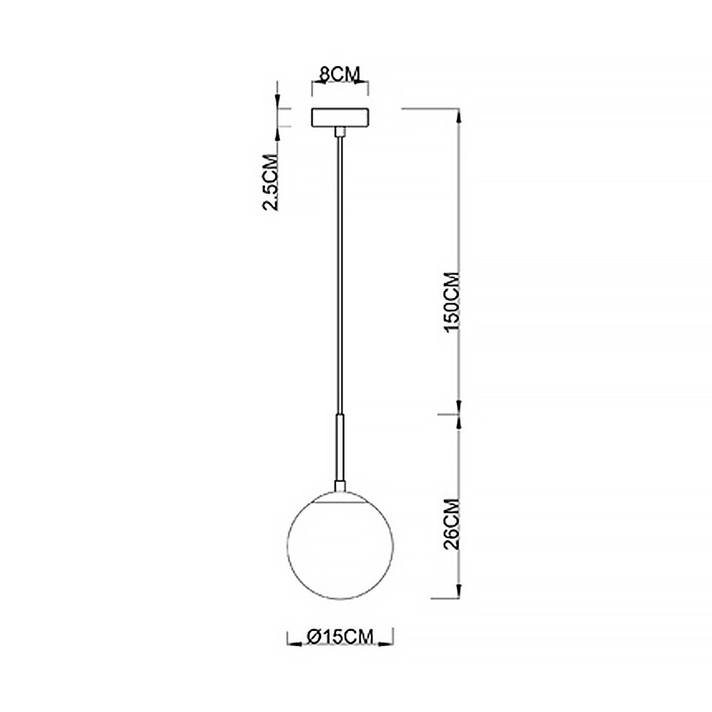 Светильник подвесной Arte Lamp Volare A1565SP-1BK