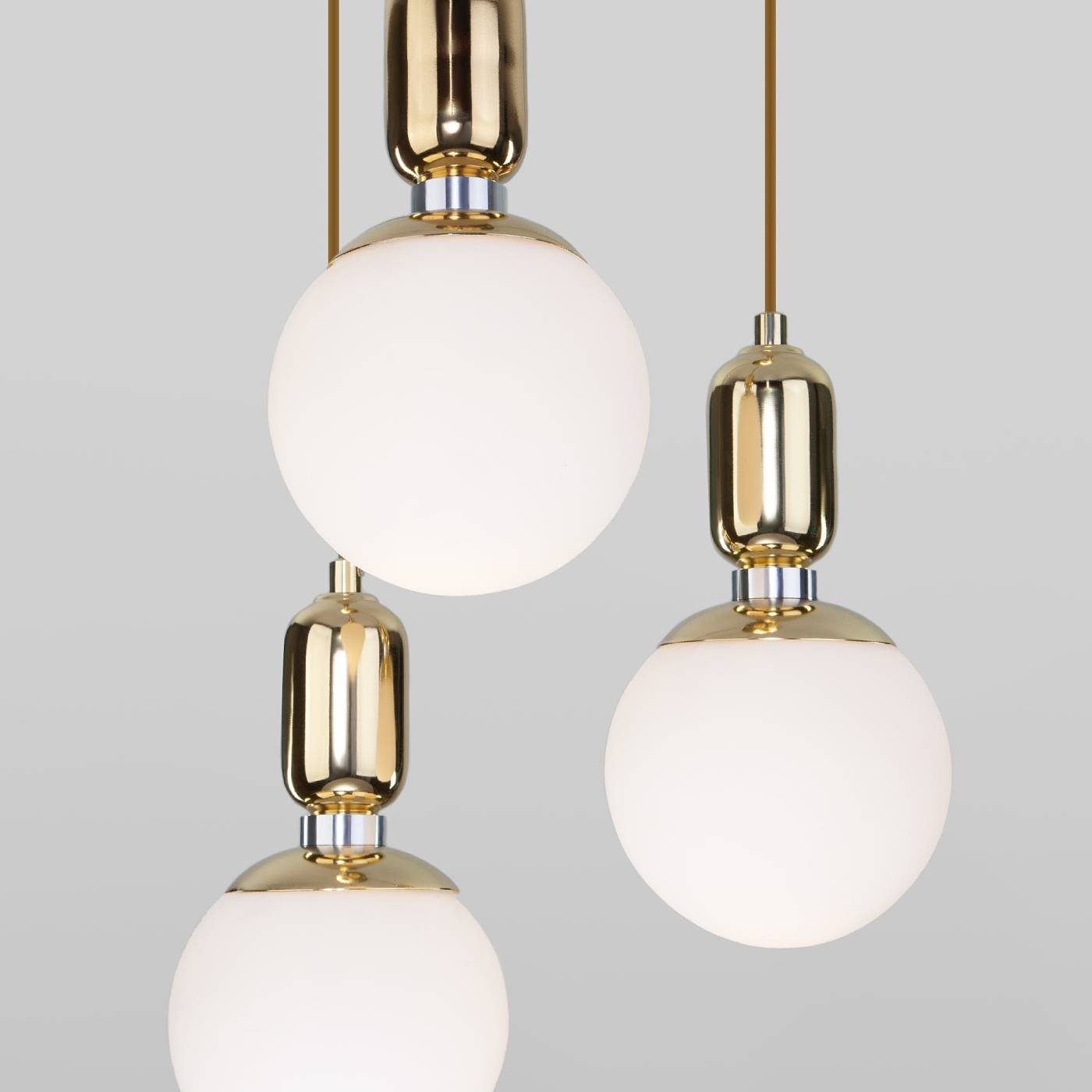 Светильник подвесной Eurosvet Bubble 50151/3 золото