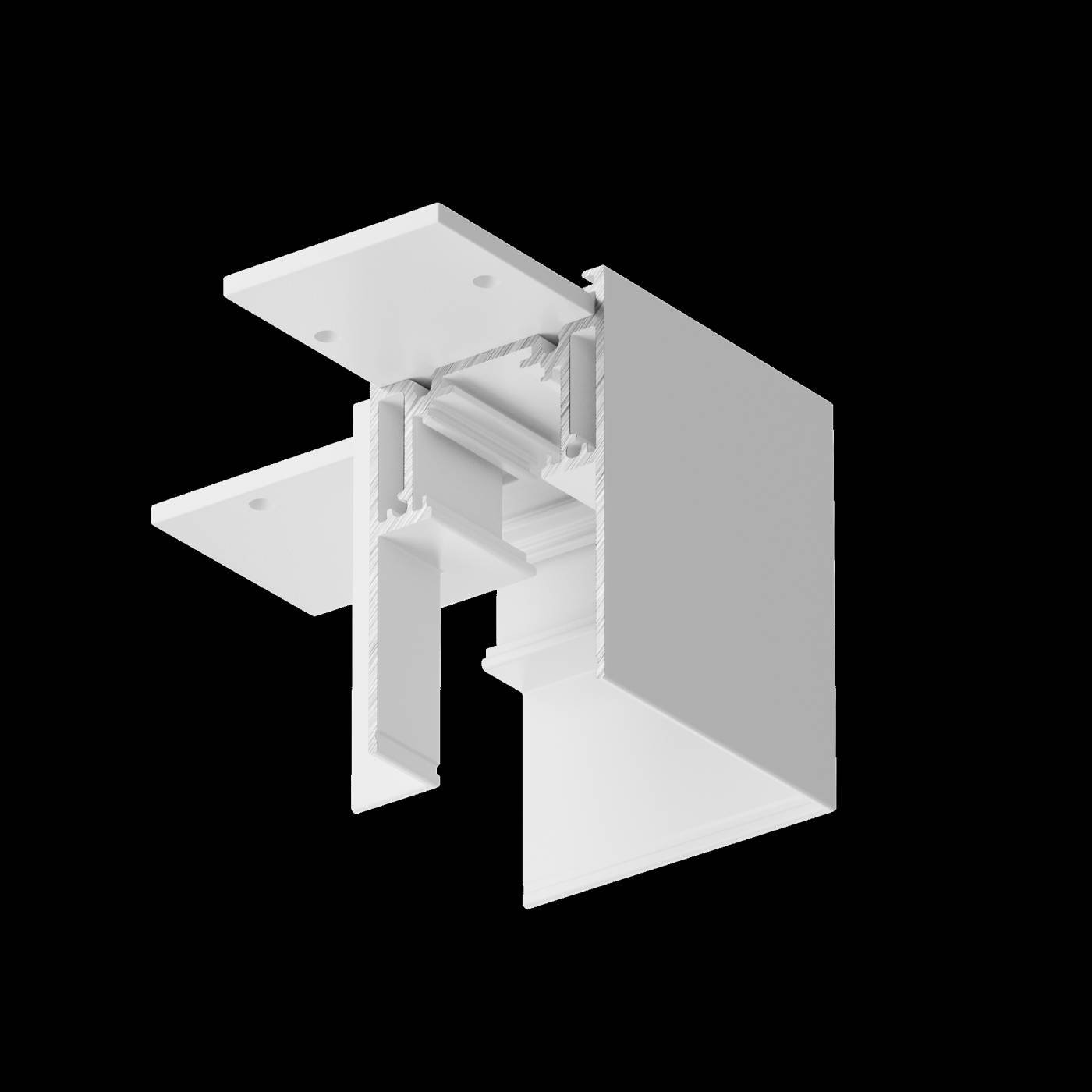 Угловой коннектор накладной Maytoni Accessories for tracks Gravity TRX010CL-21W