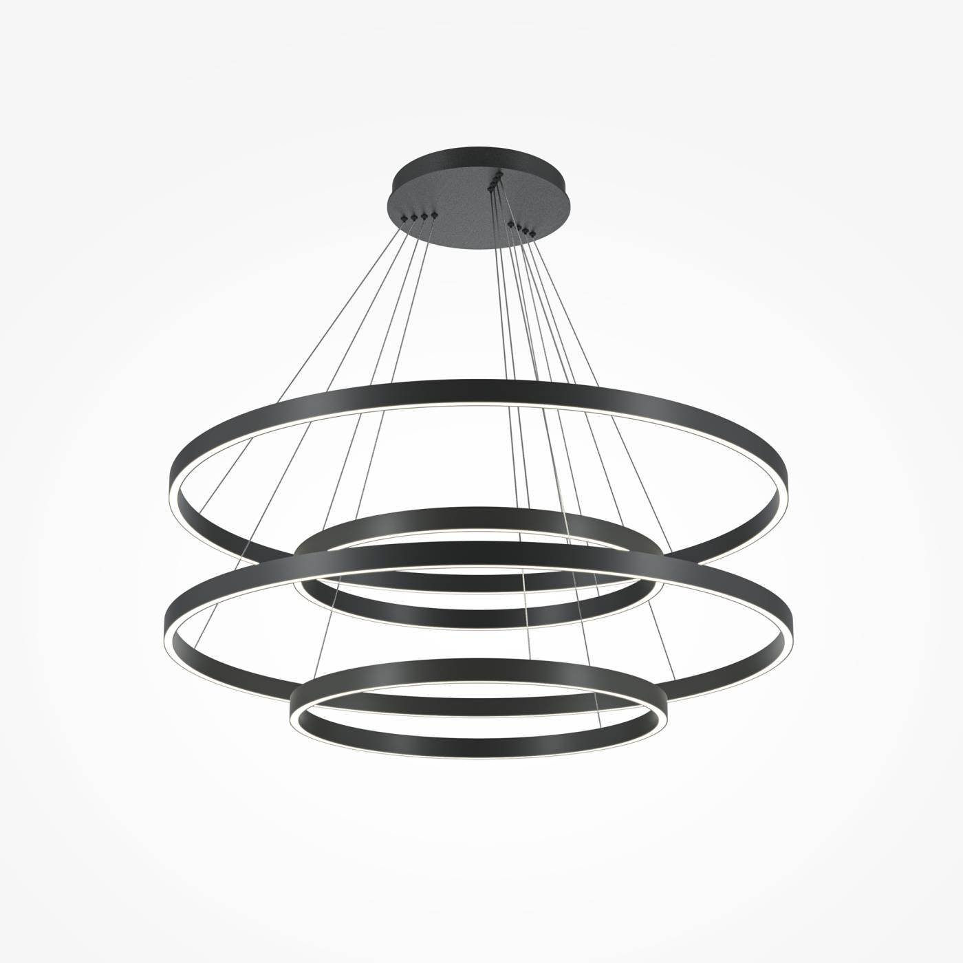 MOD058PL-L174BK Подвесная люстра Maytoni Rim MOD058PL-L174BK