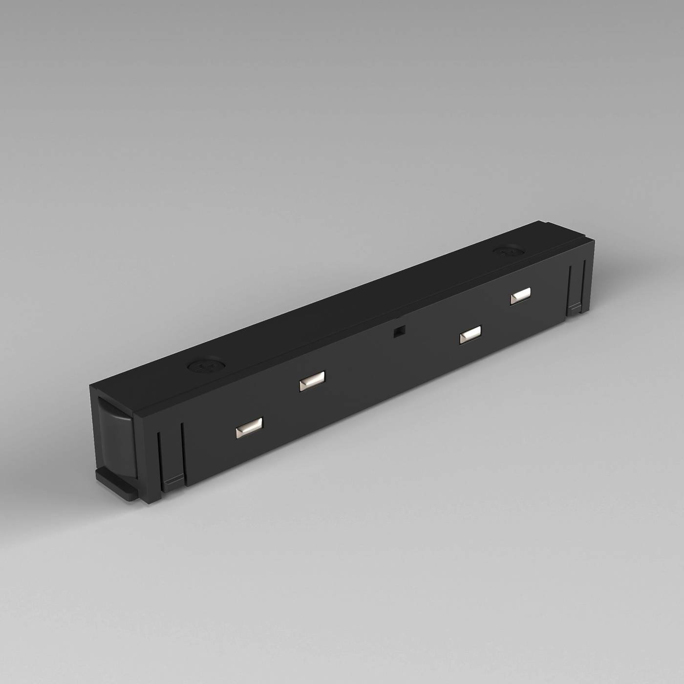 Прямой коннектор Elektrostandard Slim Magnetic Slim Magnetic Прямой коннектор черный 95135/00