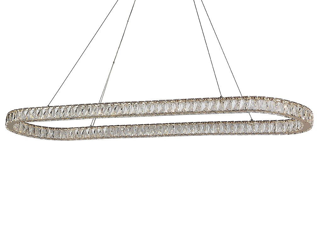 Подвесная люстра Newport Krista 8580/140 C oval gold