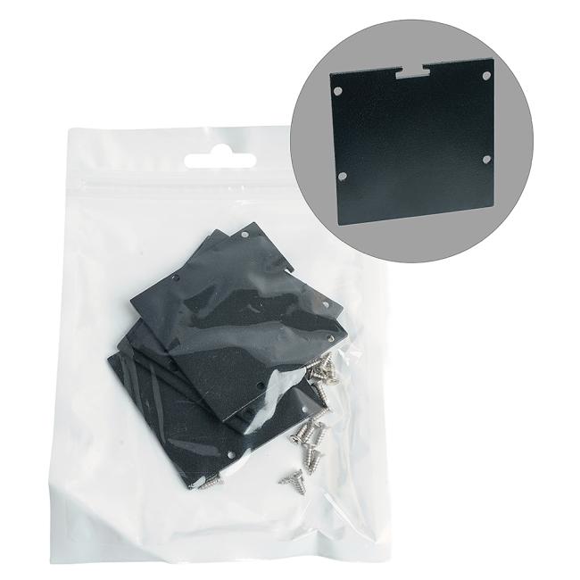 52090 Заглушка без отверстия для профиля CAB269, LD368 (комплект 4шт) Feron LD236 52090