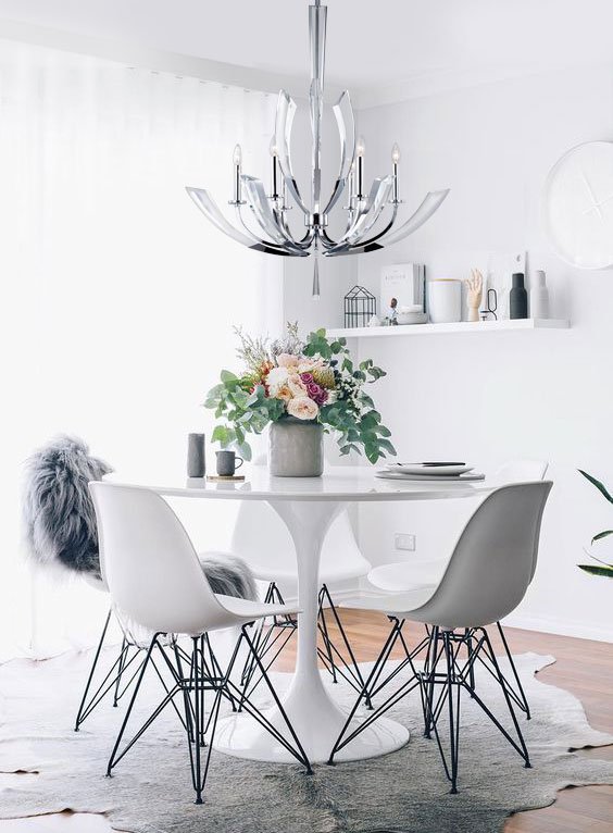 P68028L-6 chrome Подвесная люстра Delight Collection Ice Kingdom P68028L-6 chrome