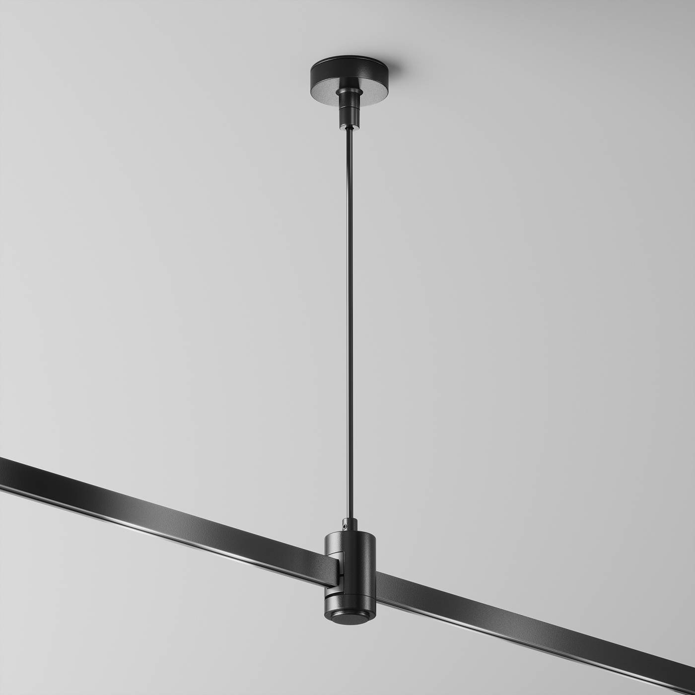 TRA157SW-B1-B Подвес тросовый Hang с вводом питания Flarity Maytoni Accessories for tracks Flarity TRA157SW-B1-B