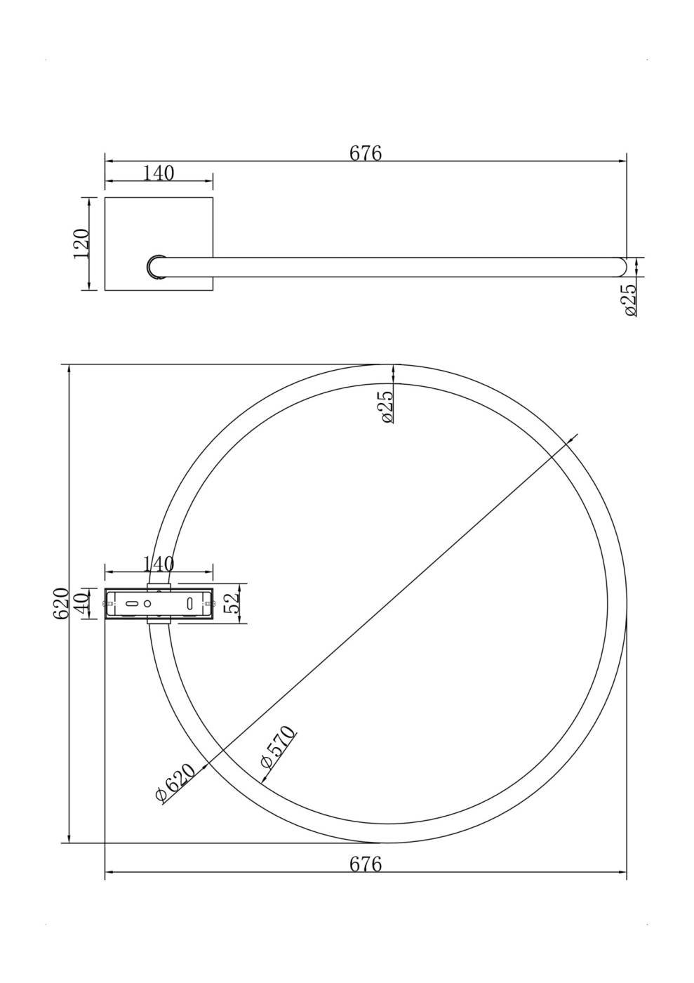 Светильник потолочный Maytoni Anillo MOD315CL-L25G3K