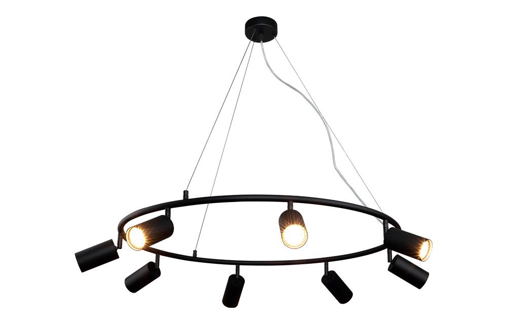 RIVO SP8 BL Подвесная люстра Crystal Lux Rivo RIVO SP8 BL
