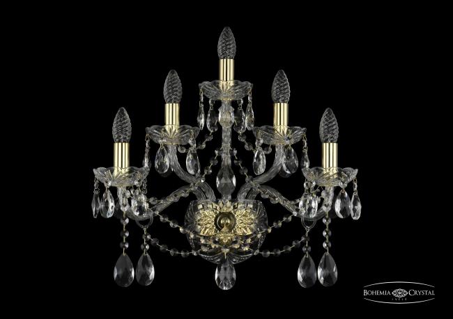 1413B/2+2+1/200/XL G Настенное бра Bohemia 1413 1413B/2+2+1/200/XL/G