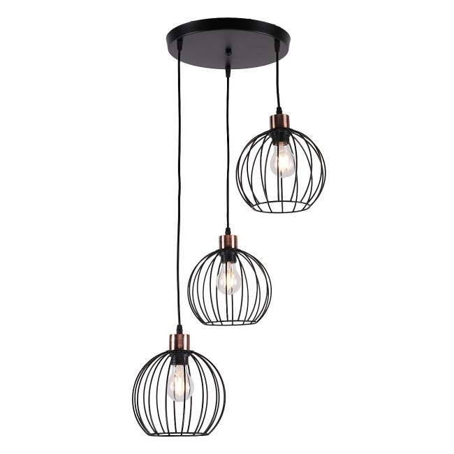 MD.0229-3-P BK Светильник подвесной IMEX MD.0229-3-P BK