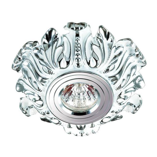 Встраиваемый светильник с узорами Latica 370185 Novotech