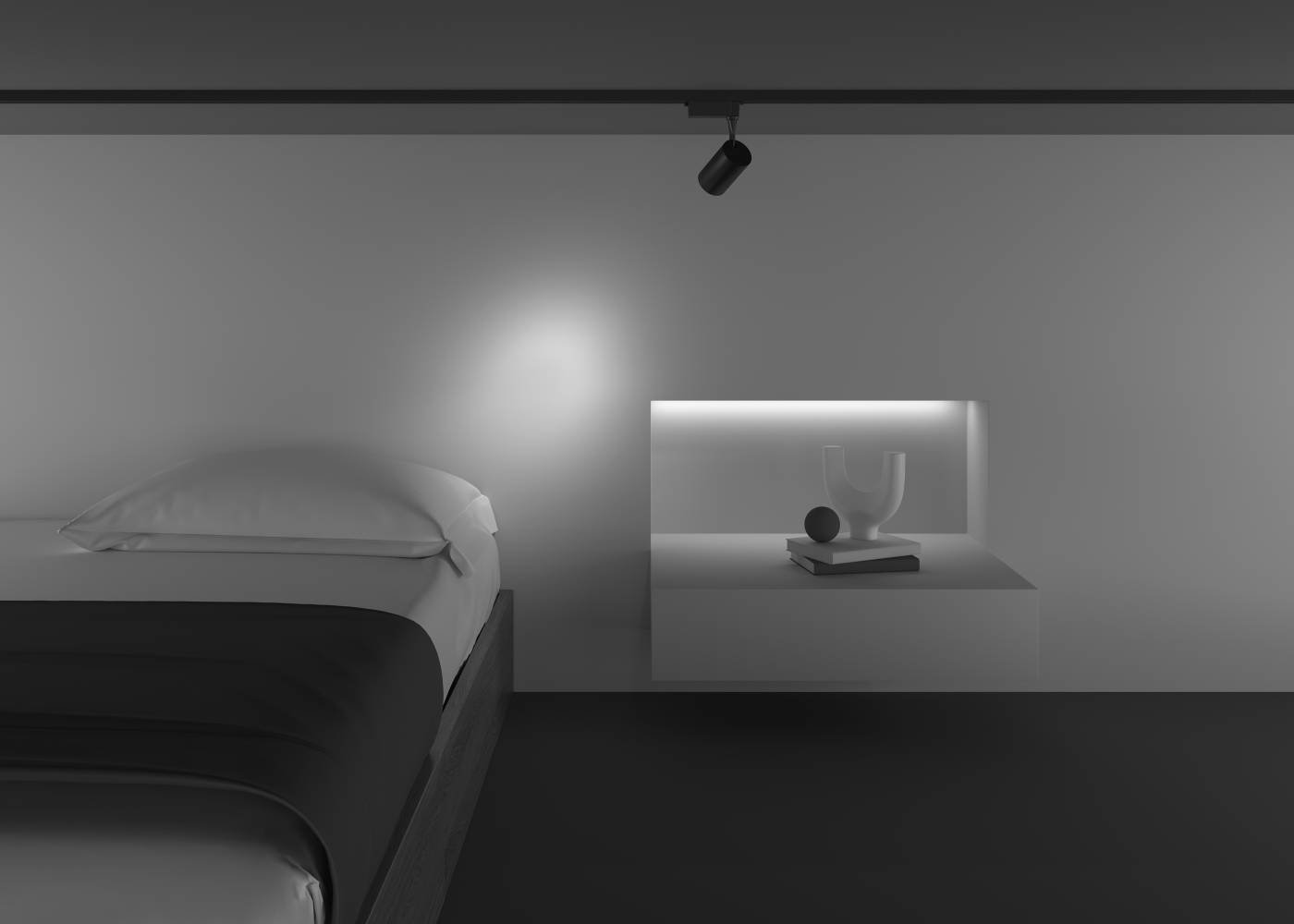 TR003-1-6W3K-S-B Трековый светильник Maytoni Vuoro TR003-1-6W3K-S-B