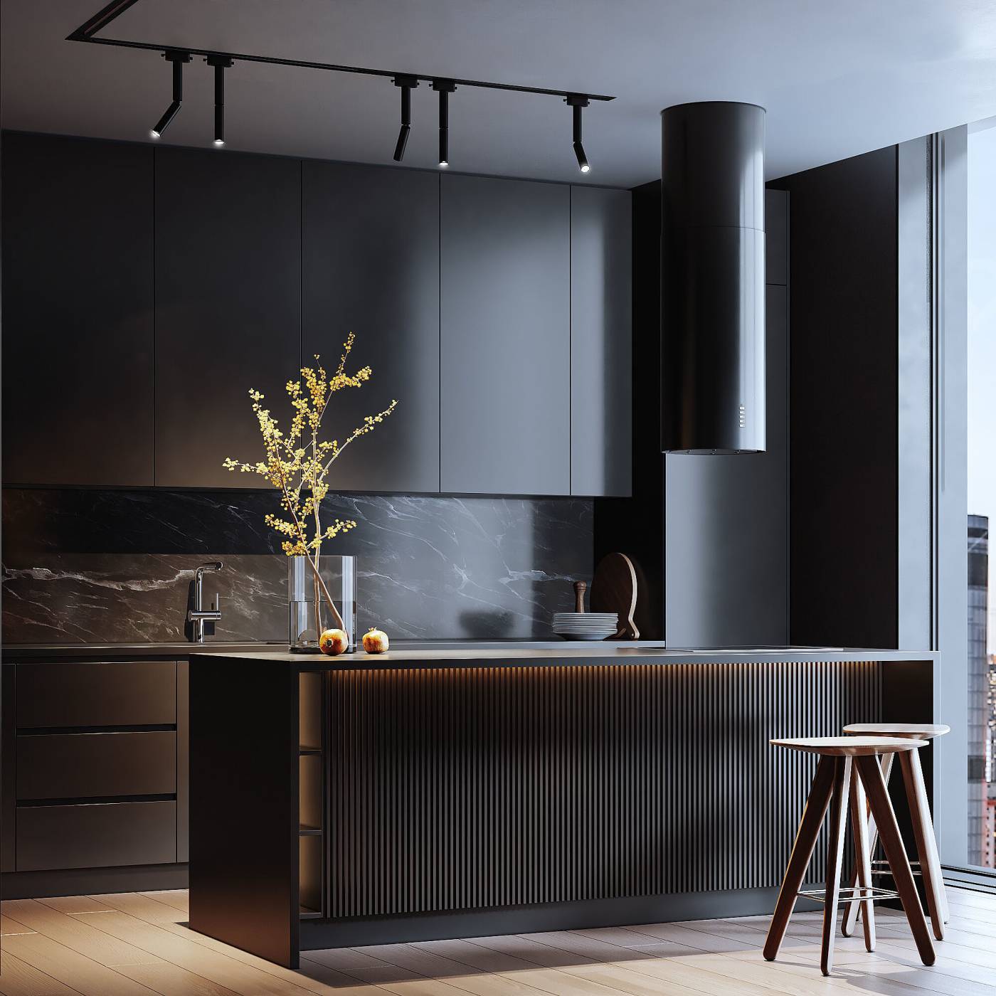 Трековый светильник Elektrostandard Pika Pika чёрный 6W 4000K (85112/01) однофазный