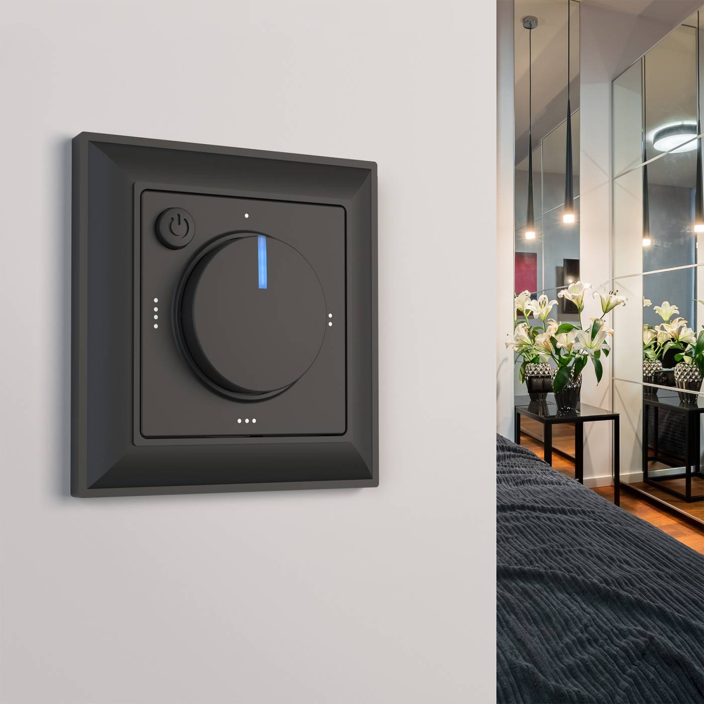 W1151108/ Терморегулятор электромеханический для теплого пола (черный) Werkel W1151108/ Терморегулятор электромеханический для теплого пола (черный)