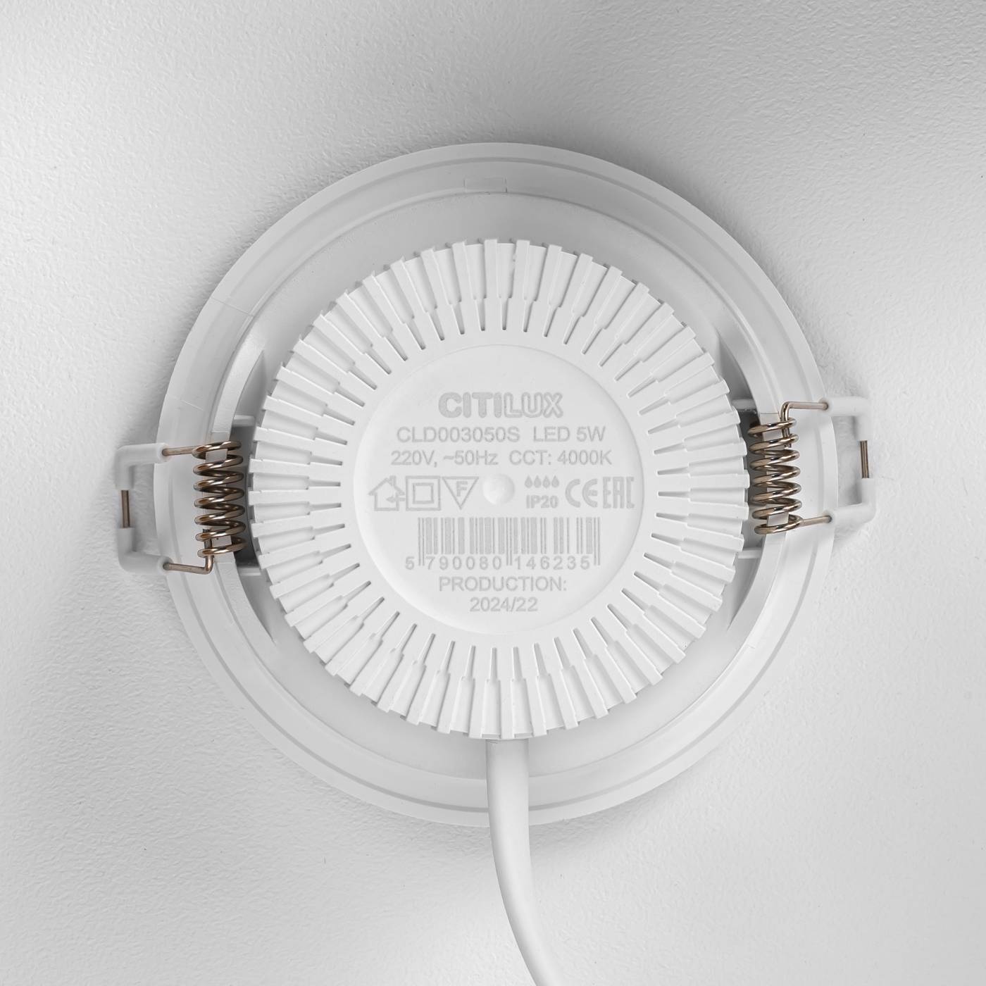 Встраиваемый светильник с датчиком движения Citilux Sigma CLD00305S