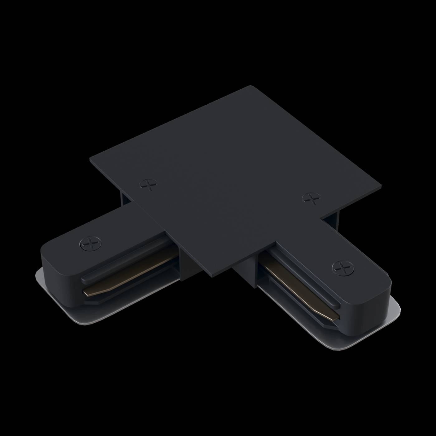 TRA002CL-11B Коннектор L-образный Maytoni Accessories for tracks TRA002CL-11B