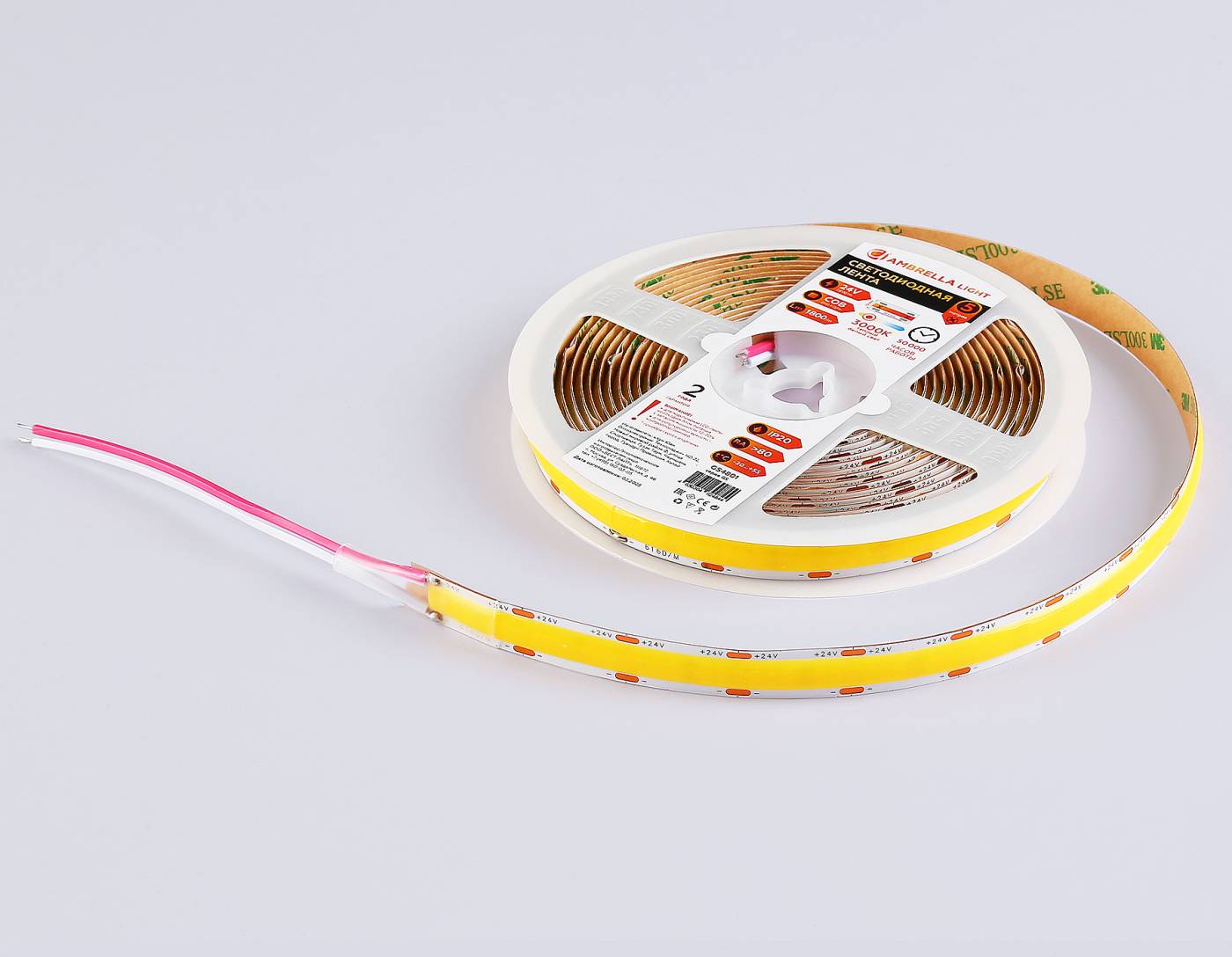Светодиодная лента Ambrella LED Strip 24V GS4801