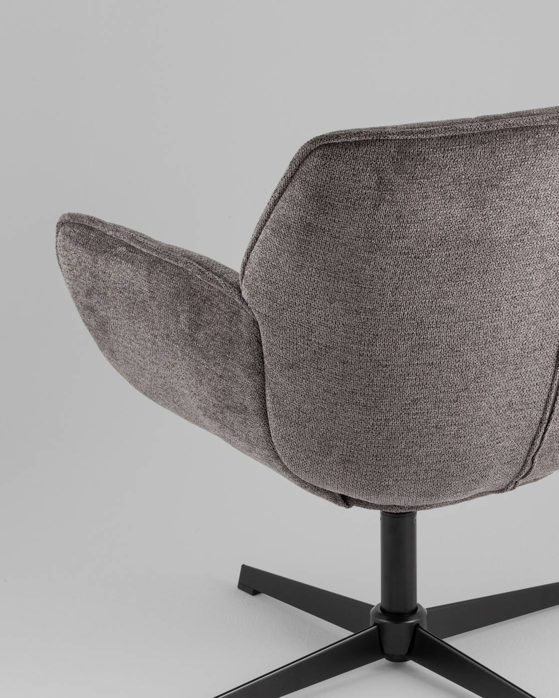 QH-8236KTC DA-97 dark grey Кресло Stool Group QH-8236KTC DA-97 dark grey