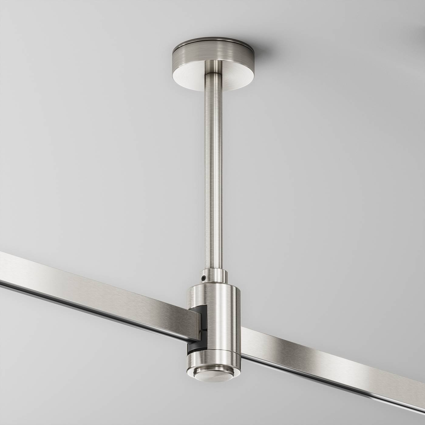 Крепление потолочное Short одинарное 138мм Maytoni Accessories for tracks Flarity TRA156C-SL1-PT