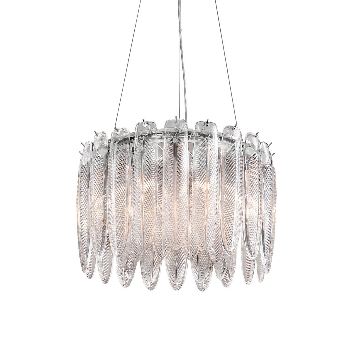 MD22027002-D45 chrome Подвесная люстра Delight Collection Piuma MD22027002-D45 chrome