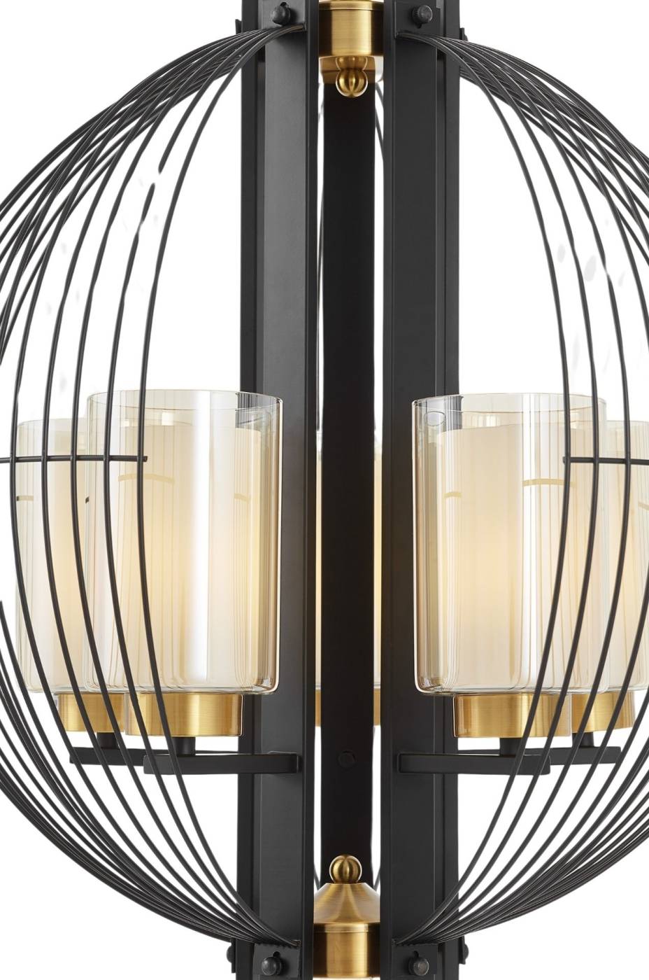 LDP 1245-5 BK+MD Подвесная люстра Lumina Deco Ponti LDP 1245-5 BK+MD