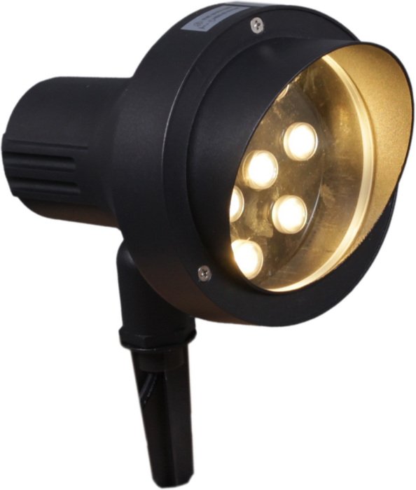 Грунтовый светильник 09401-0.7-001U LED9W BK+WW