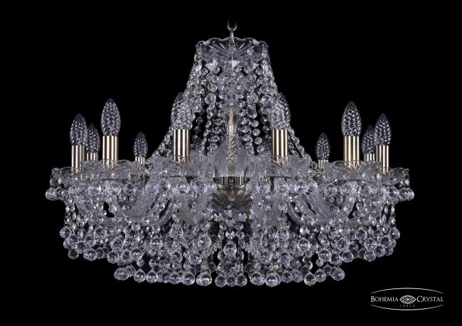 Подвесная хрустальная люстра 1409 Bohemia 1409/12/240 Pa