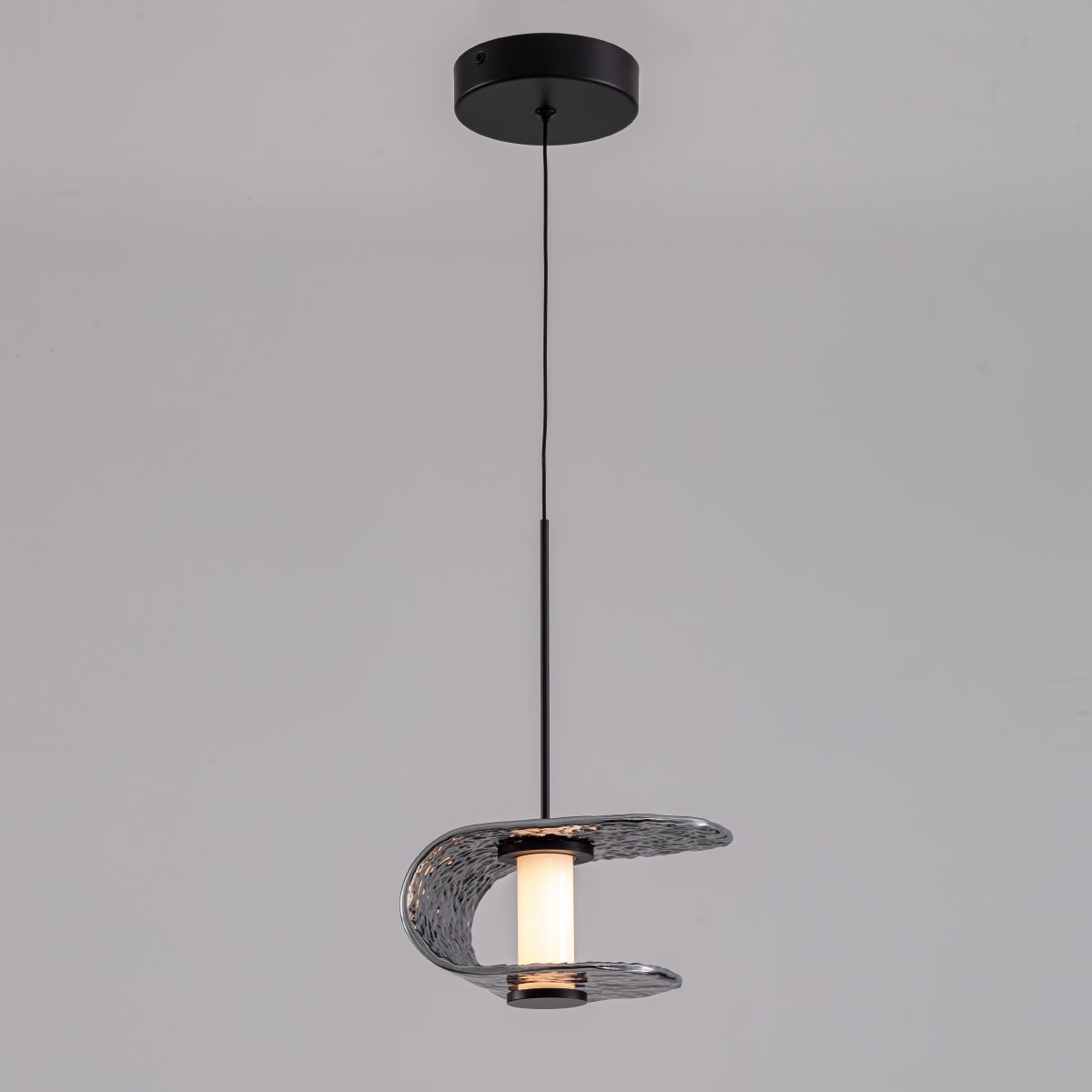 Светильник подвесной Delight Collection MD24020901 MD24020901-1A black/smoky
